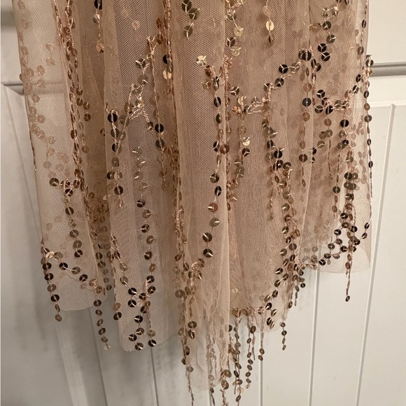 Hello Molly Gold Sequin Dress - Picture 3 of 6